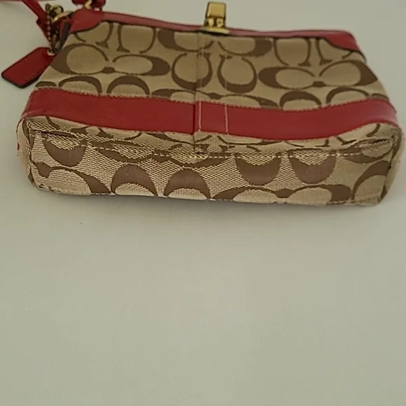 Coach Red Purse - Picture 6 of 6